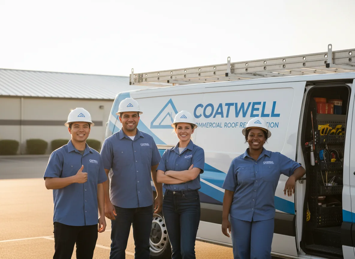 Commercial roof coating company in Latexo, TX